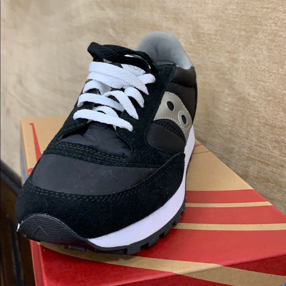 Saucony Jazz Original Black & Silver
